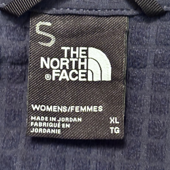 North Face Tekware Grid Ladies Quarter Zip-Up Jacket Navy Blue Siz Xl - Picture 11 of 15